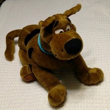 Vintage Scooby Doo Plush Jointed Large Cartoon Network Stuffed Dog 24    READ