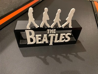 The Beatles Deko Figur Abbey Road   Musik Fan Deko Schwarz Weiß