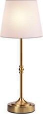 Rechargeable Cordless Table Lamp, 5000mAh Battery 1 Pack - 16.3 inch, Gold
