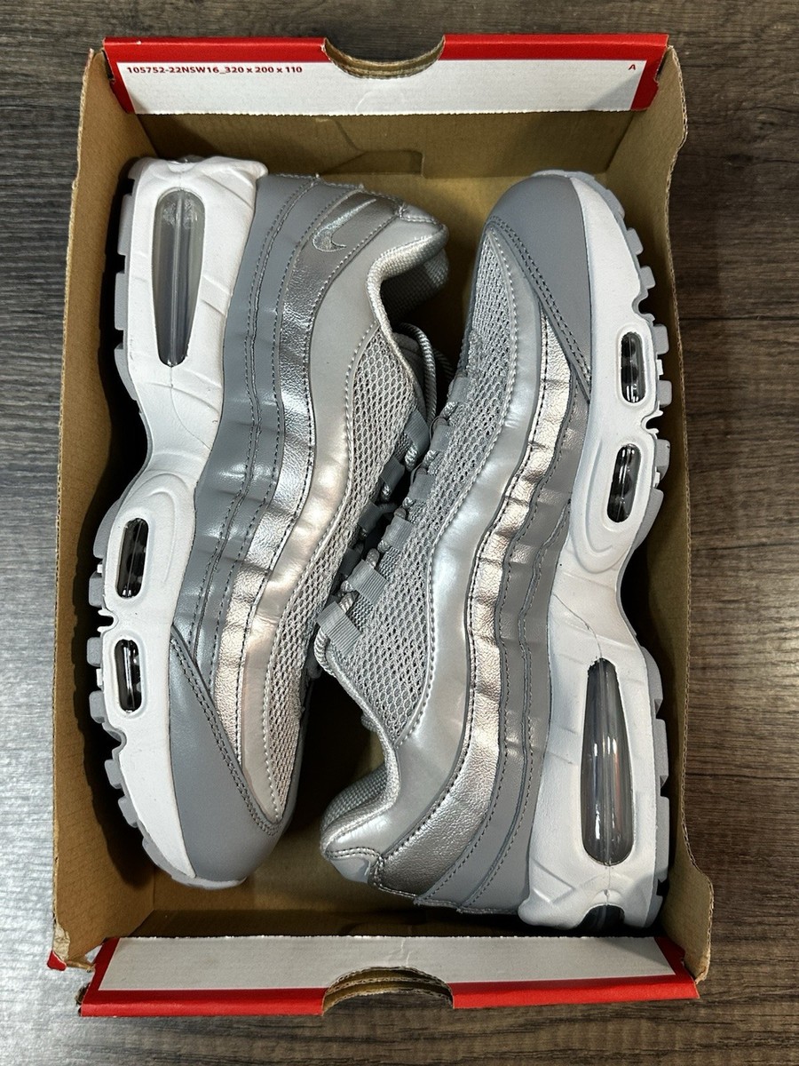Nike Air Max 95 Big Bubble Grey Fog Silver IB6398-001 Women's Size