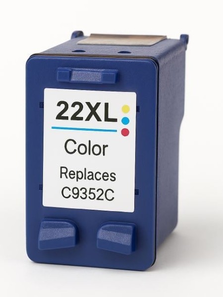 Cartucho Tinta Compatible HP 22XL Color Alta Capacidad