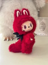 NEW Doll Original fluffy Red Devil Handmade Modification Version