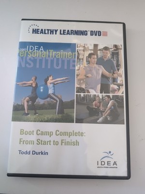 Healthy Learning DVD 2007 Idea Personal Trainer Institute Boot Camp Complete 