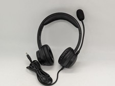 Trust Roha II headset USB wired on-ear boom microphone 1.8m black for PC laptop