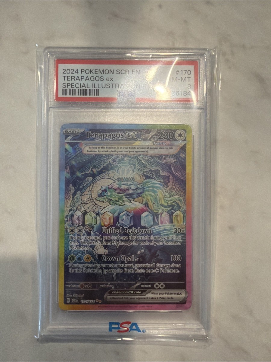 170 142 pokemon card Terapagos ex - 170/142 - SV07: Stellar Crown