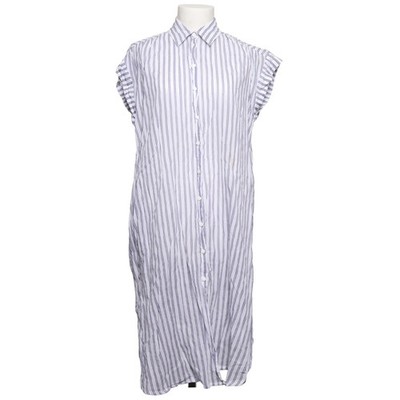 Zara Basic Denim, Blusenkleid, Größe: XS, Z1975 DENIM, Blau/Weiß, Baumwolle #cgg