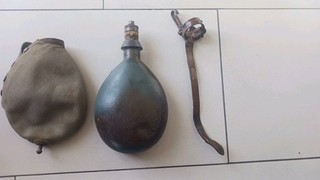 Gourde Allemande WW1 Avec Housse