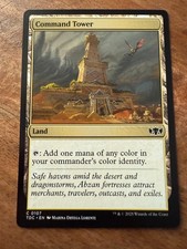Command Tower / Befehlsturm - Tarkir: Drachensturm - NM -EN- MTG Magic Gathering