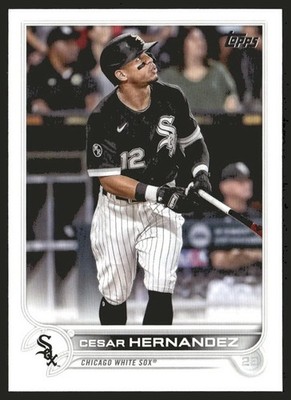 2022 Topps #28 Cesar Hernandez
