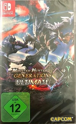 Monster Hunter Generations Ultimate (Nintendo Switch, 2020) Neu OVP USK 12.