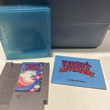 Kirbys Adventure NES Nintendo Game + Manual Tested & Works