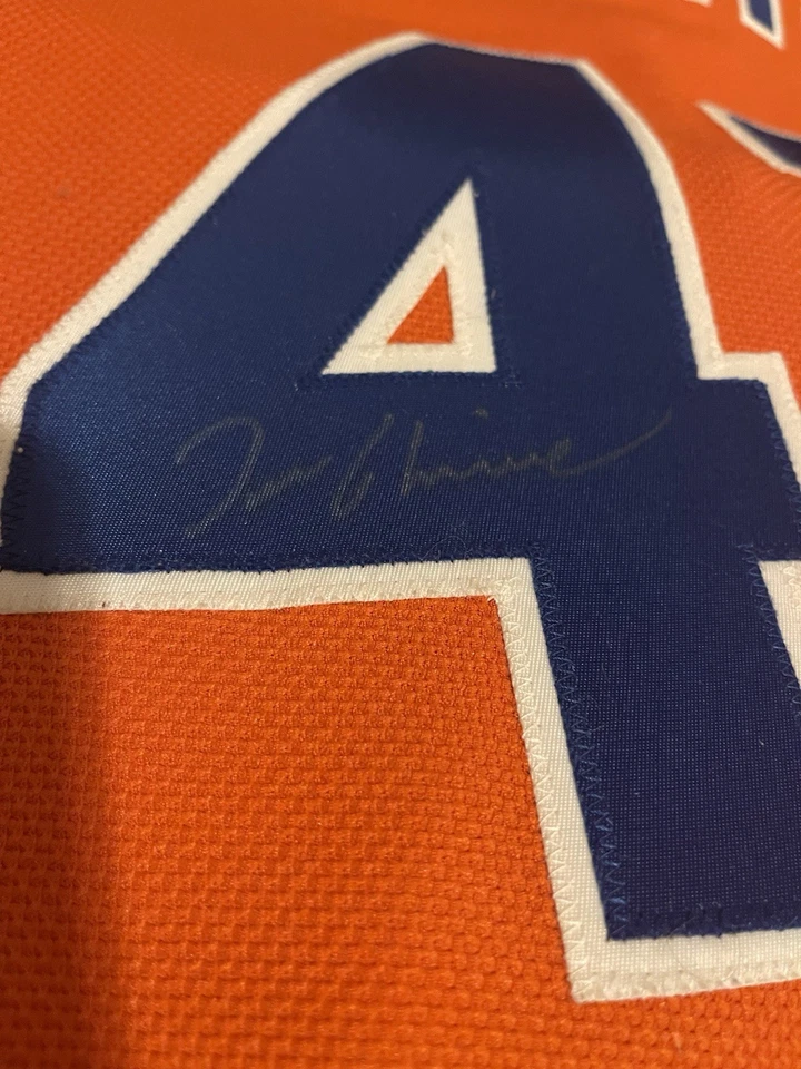 Envío Gratis Firmado Tom Glavine New York Mets Majestuosa Colección Auténtica   Foto 3 de 4
