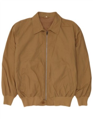 SPORTMAN Mens Bomber Jacket IT 46 Small Beige AE17