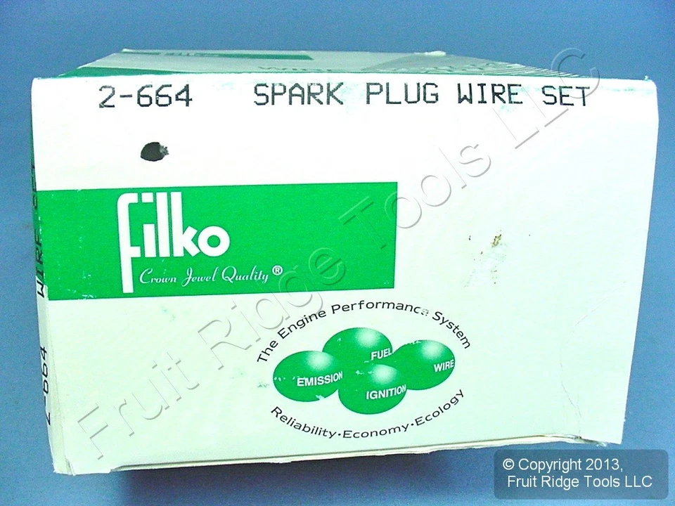 Filko 2-664 Spark Plug Ignition Wires for 1985-87 Chevrolet Sprint SOHC 87 Forsa - Image 4 of 4