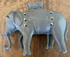 Vintage A.C. Williams Elephant with Howdah Cast Iron Still Coin Bank