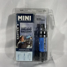 Sawyer MINI Water Filtration System Filters Up To 100,000 Gallons New