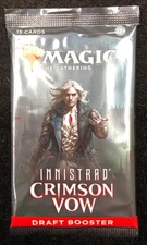 1x - MTG Magic TCG - Innistrad Crimson Vow Draft Booster Pack - WC0C9060