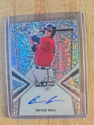 2020 Leaf Flash - Flashback Base Autographs Bryce Ball #BA-BB3 (AU, RC)