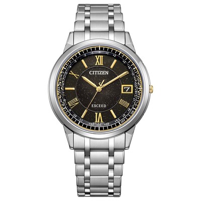 Unused CITIZEN EXCEED CB1144-60E Black HINODE COLLECTION Limited Men in Box