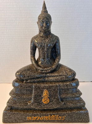 Luang Pho Sothon 10'' Marble Statue from Thailand, Buddah, Amulet, Buddhist