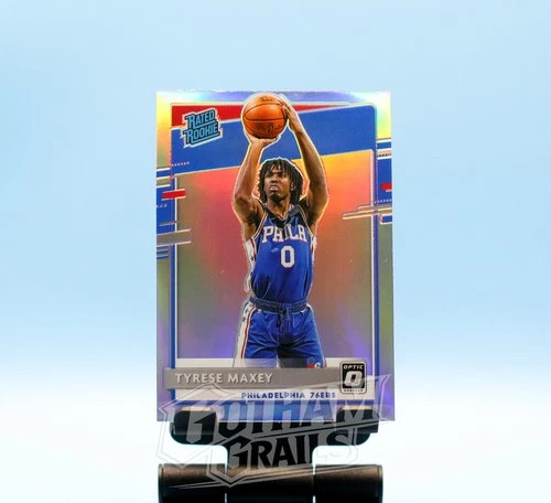 2020-21 Donruss Optic Rated Rookie #171 - Tyrese Maxey - Silver Holo Prizm