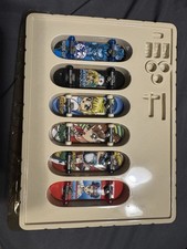Tech Deck Hook-Ups Fingerboard Set 6 Boards Anime Graphics Vintage