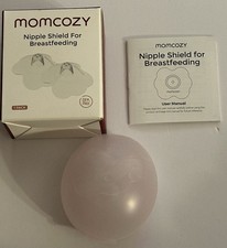 Momcozy Contact Nipple Shields, 100 Food-Grade Silicone for Breastfeeding 20mm
