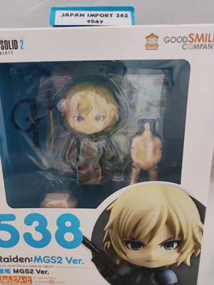 Nendoroid Metal Gear Solid 2 Raiden MGS2 Ver. Action Figure / Good