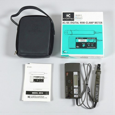 #ad KYORITSU MODEL 2010 KEW Snap Digital Clamp Meter AC DC Current Tester Case $498.00