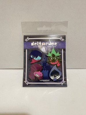 Deltarune Enamel Pin Set #1 Set of 4 Ralsei Kris Susie Lancer Fangamer