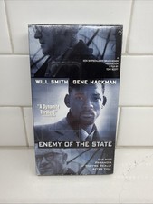 Enemy of the State VHS, 2002 Will Smith Gene Hackman Very Good Condition
