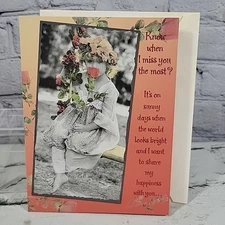 Leanin' Tree Greeting Card I Miss You Kids At Heart Sweet Memories
