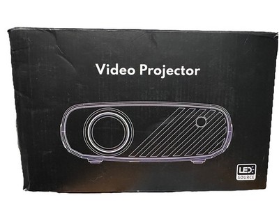 Elephas BL128 LED Mini Projector Full HD 1080P, Black/White
