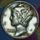 1943-S Mercury Dime Good – San Francisco Mint – 90% Silver