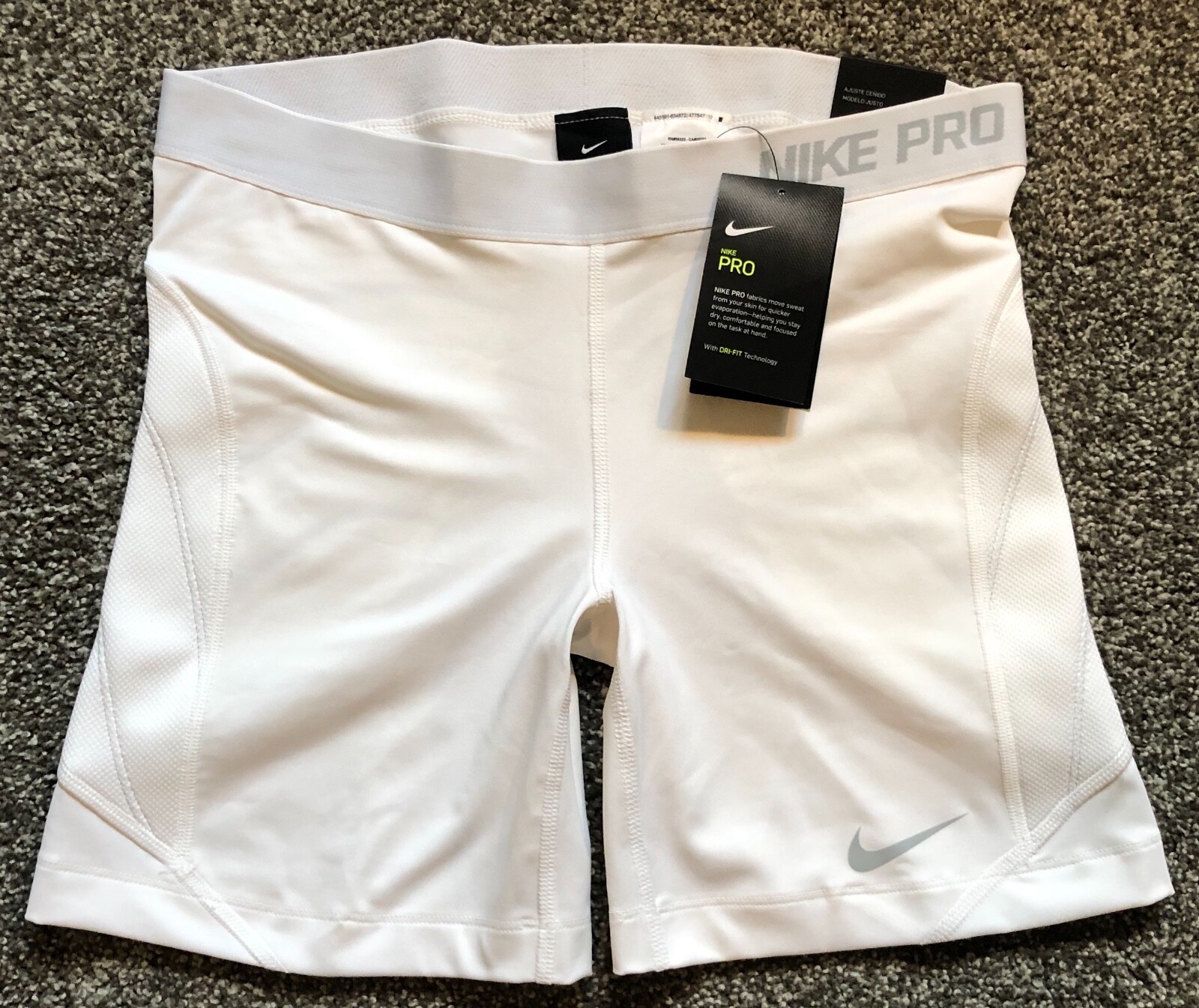 nike women's pro sliding shorts