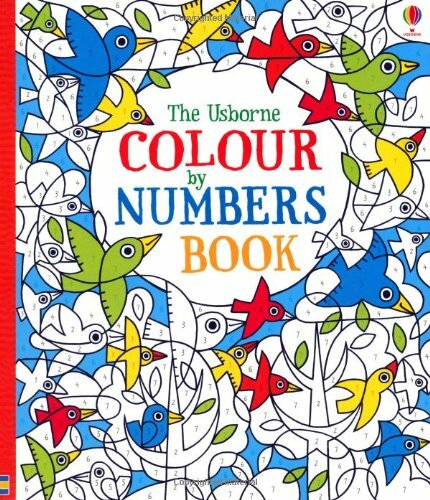 Colour by Numbers Book-Fiona Watt,Erica Harrison