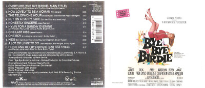 Bye Bye Birdie: An Original Soundtrack Recording (1963 Film) CD Nice! #0223FJ