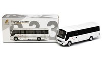 Tiny City P33 Die-Cast Model Car - Toyota Coaster B59 (Pure White)