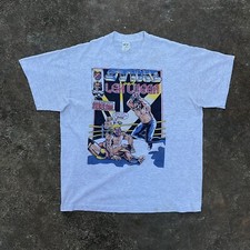 Vintage 90s Sting Lex Lugar Rick Scott Steiner WCW WWE WWF ECW Wresting Shirt