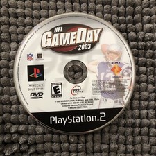 NFL GameDay 2003 (Sony PlayStation 2, 2002) Disc Only