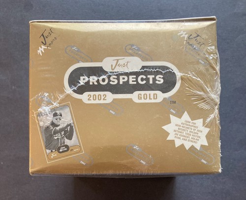 Just Prospects Gold 2002 caja sellada de fábrica-1 mini casco automático y 2 automáticos - Imagen 4 de 6