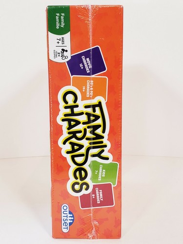 Outset Media Charades Family 80's 90's Movie Kids Game New Sealed 2018 - Picture 2 of 7