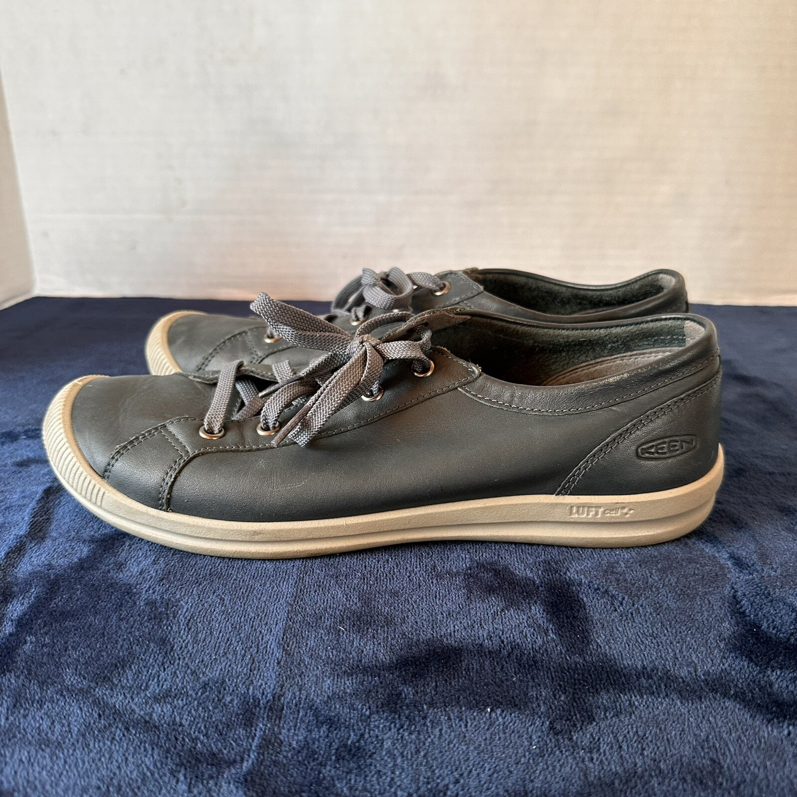 KEEN scarpe donna Lorelai sneaker casual comode marrone taglia 10 pelle