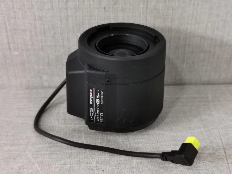 I-CS COMPUTAR LENS F-2.8-8.5MM F1.2 IR PIRIS 1/2.7"CS-NEW WITHOUT BOX - Image 2 of 4