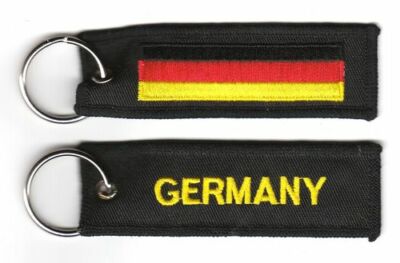 Schlüsselanhänger Deutschland Flagge Fahne
