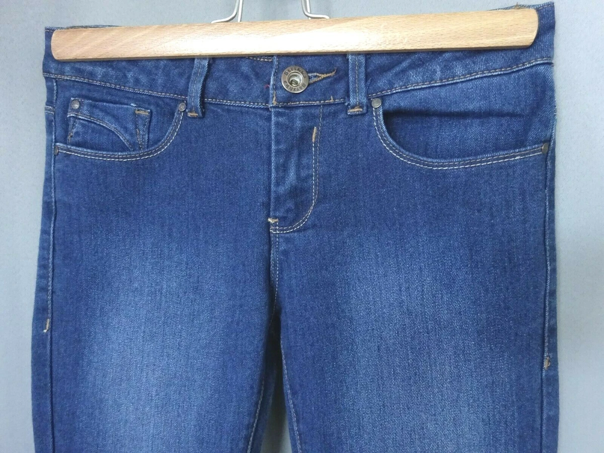 Jeans Frau Bershka Form Bootcut Blau Gr e M FR38 W30 L30 US6