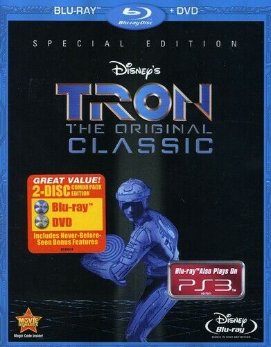 Tron [New Blu-ray] With DVD, Special Ed, Subtitled, Widescreen, Ac-3/Dolby Dig - Picture 1 of 1