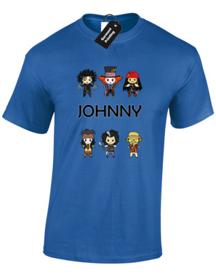 Johnny Funny Pirate Retro Fan Design Gift Present Unisex T-Shirt
