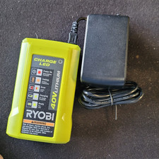 RYOBI GEN2 Lithium-ion 40 Volt Slim Line Compact Battery Charger OP404 NEW 30C 