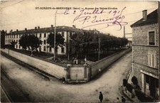 CPA AK St-SIMEON-de-BRESSIEUX - Avenue des Usines Girodon (653268)